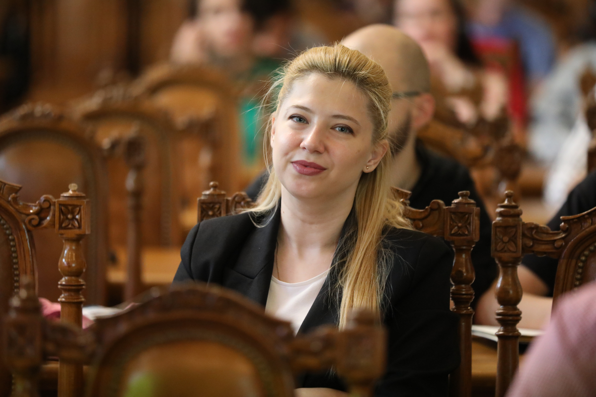 Фото з лекції Пітера Осборна