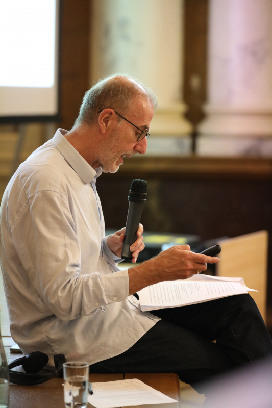 Фото з лекції Пітера Осборна