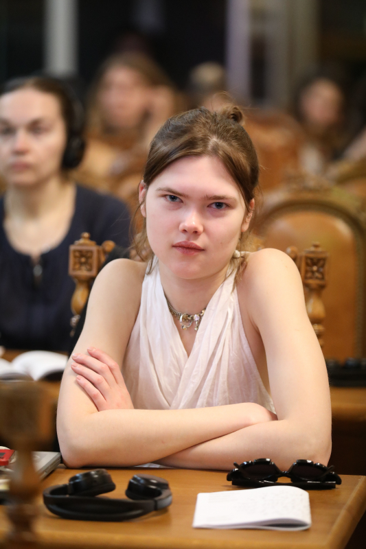 Фото з лекції Пітера Осборна