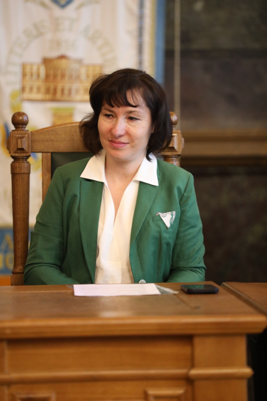 Фото із зустрічі у Львівській політехніці