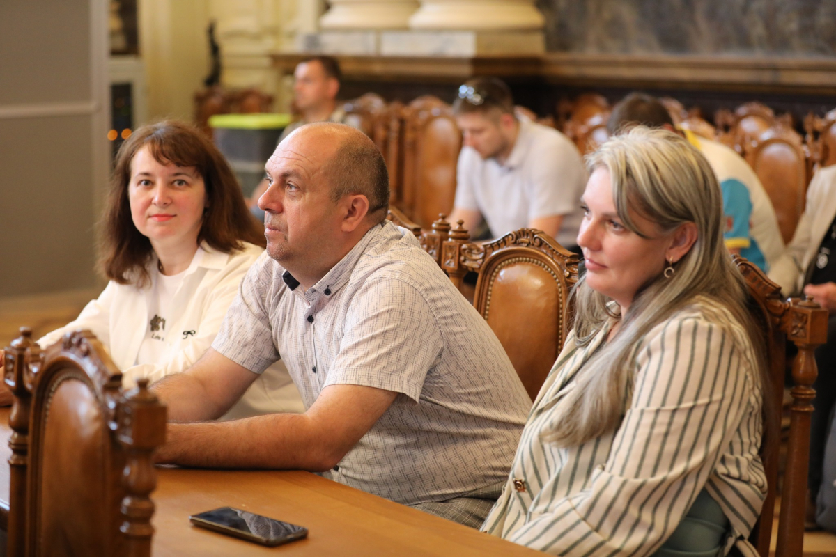 Фото із зустрічі у Львівській політехніці