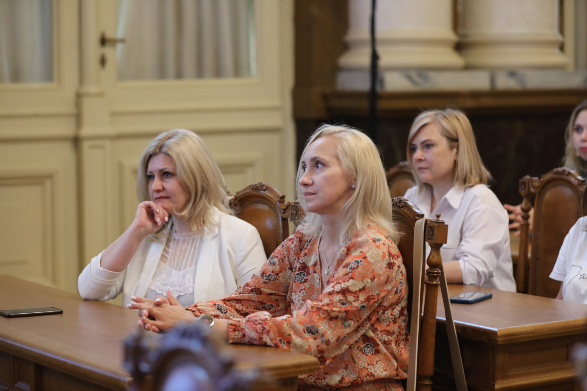 Фото із зустрічі у Львівській політехніці