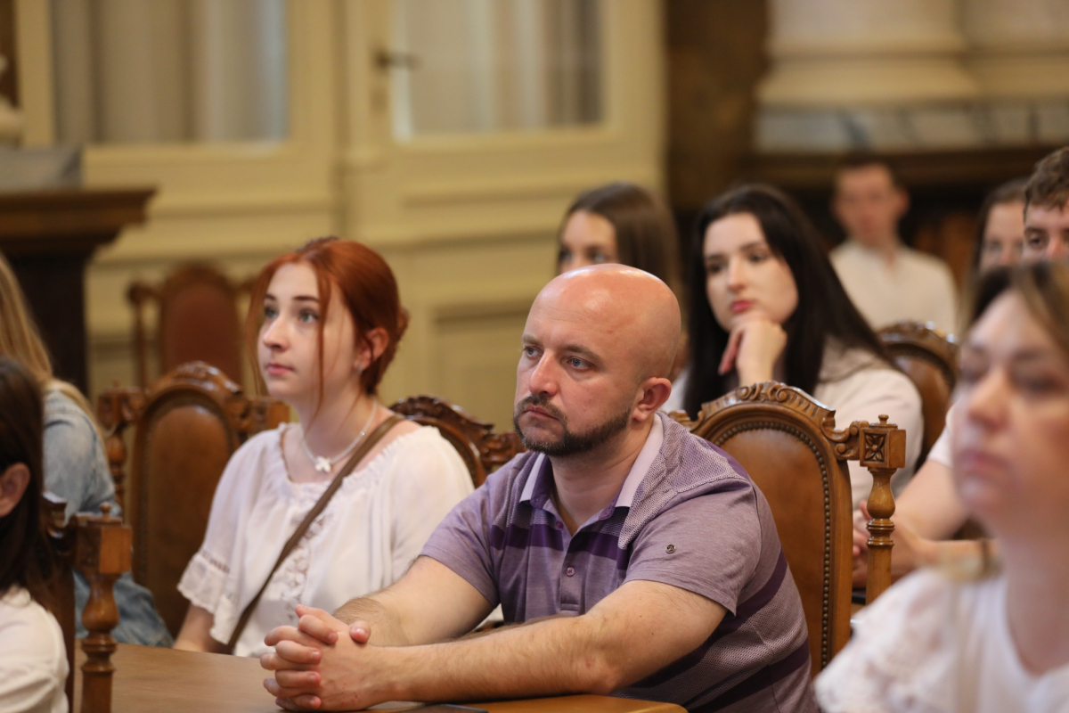 Фото із зустрічі у Львівській політехніці