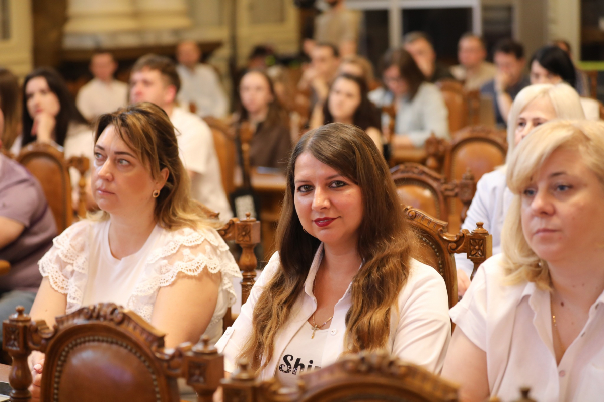 Фото із зустрічі у Львівській політехніці