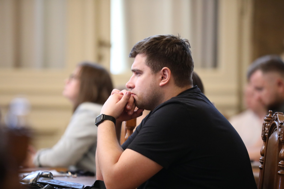 Фото із зустрічі у Львівській політехніці