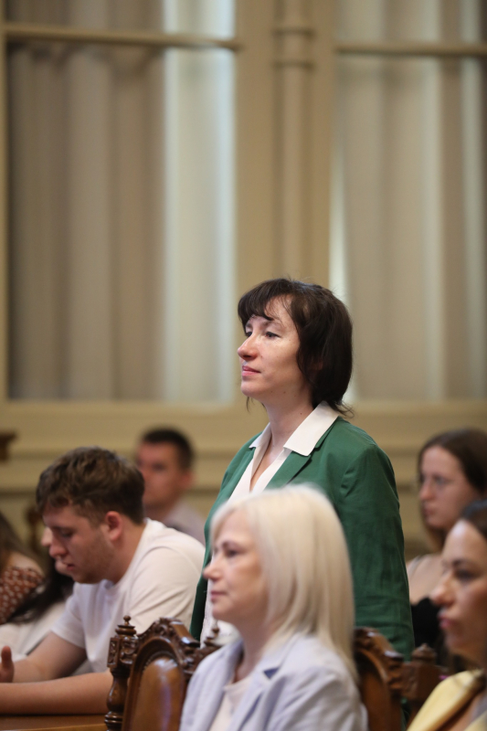 Фото із зустрічі у Львівській політехніці