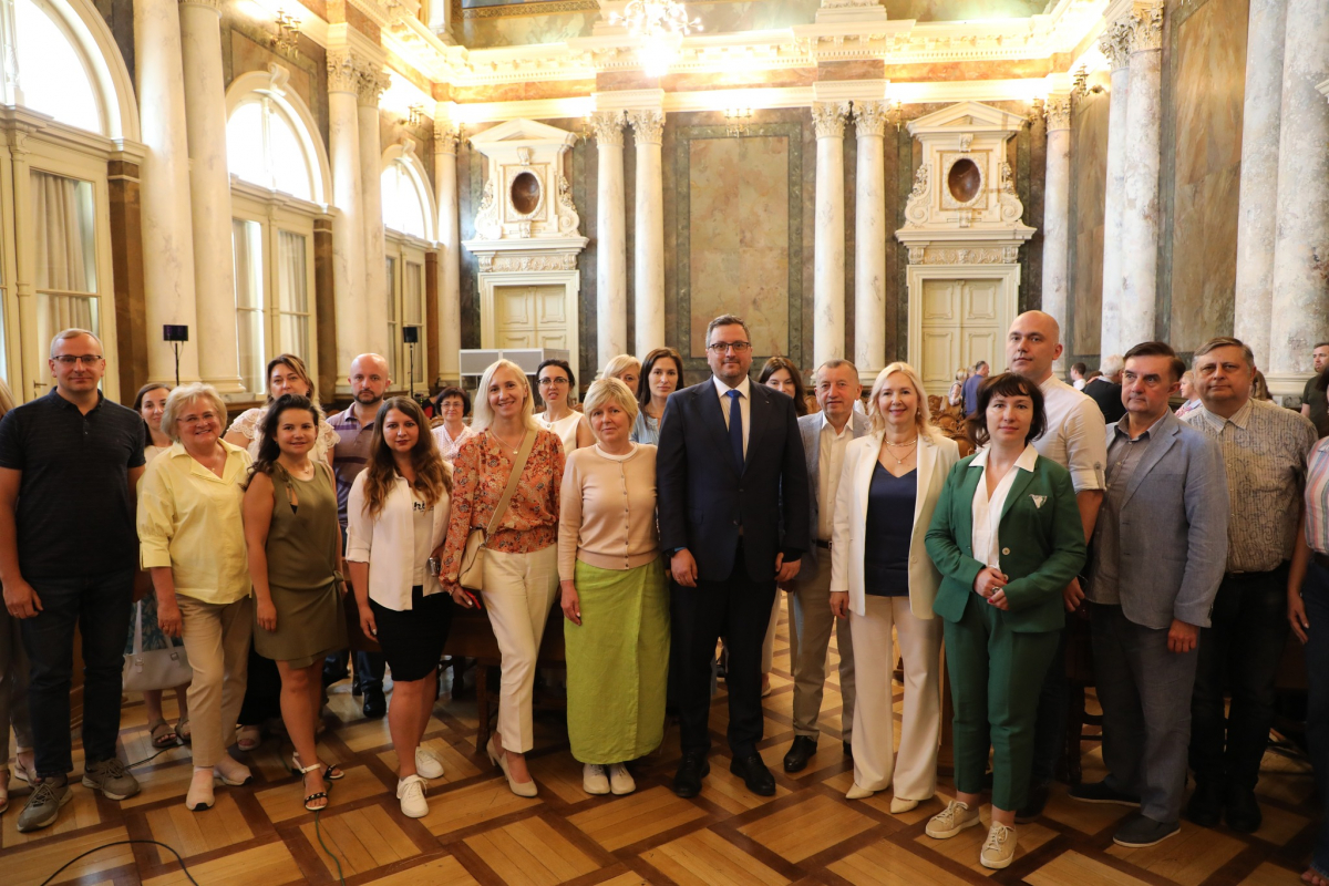 Фото із зустрічі у Львівській політехніці