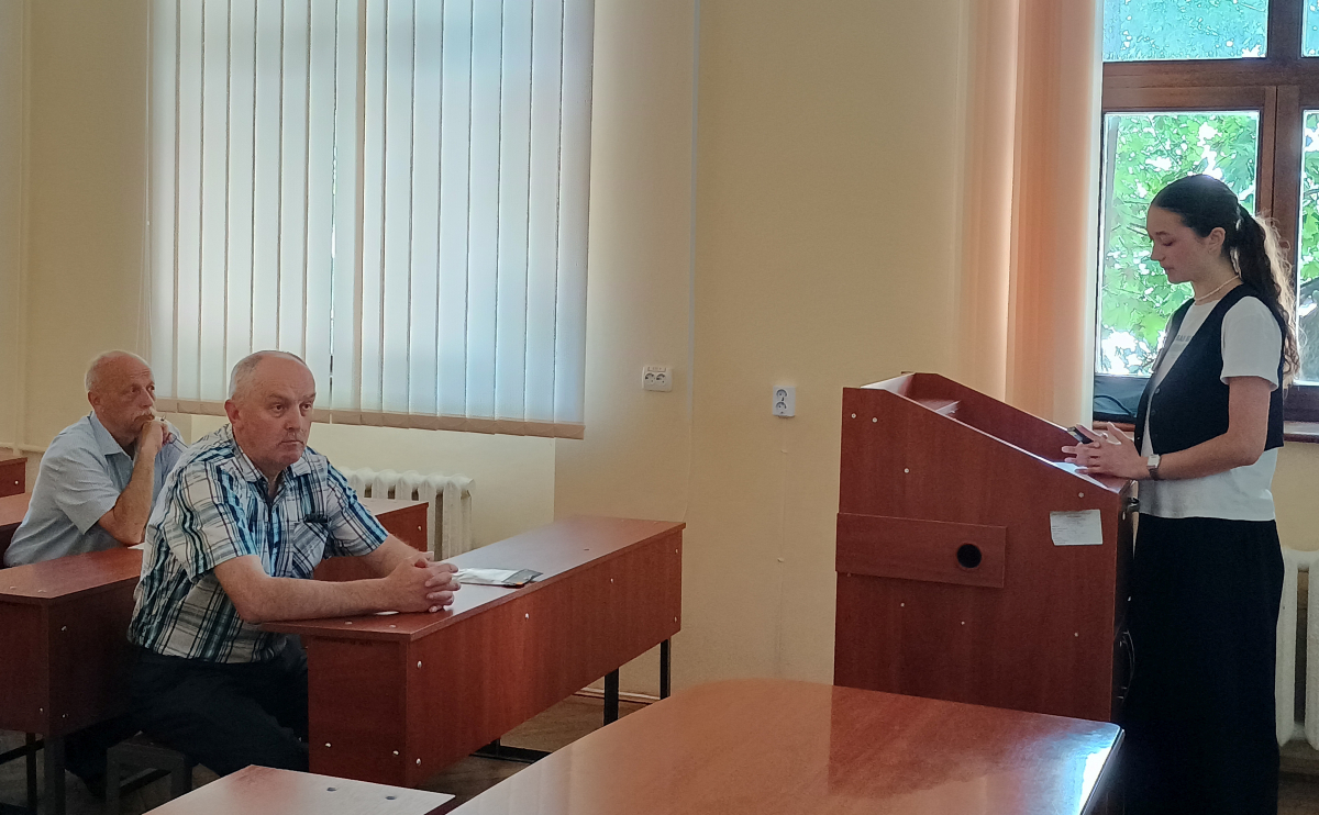 Фото із захисту робіт