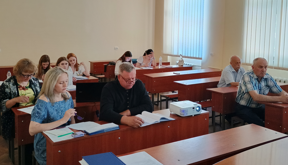 Фото із захисту робіт