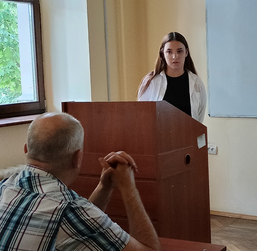 Фото із захисту робіт