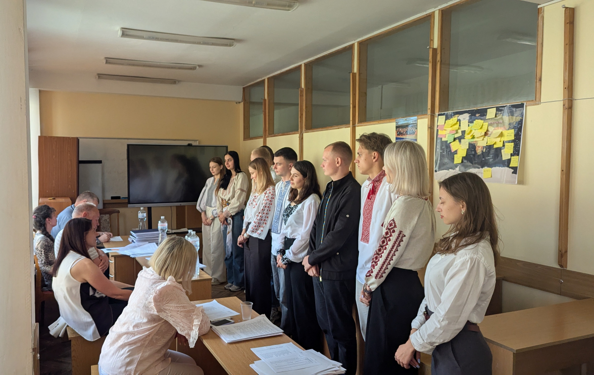 Фото із захисту робіт