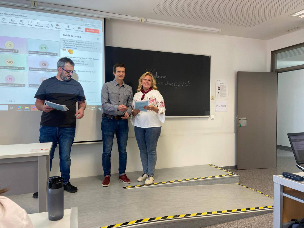 Фото із тренінгу в Іспанії