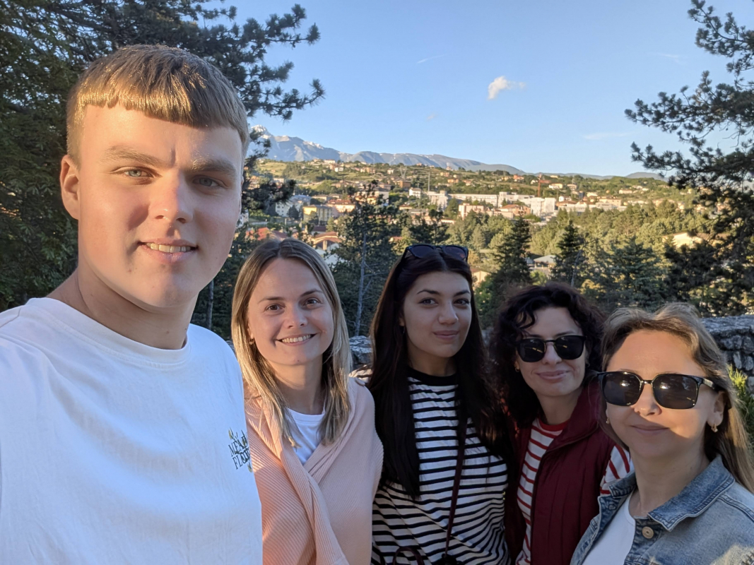 Фото з програми мобільності в Італії