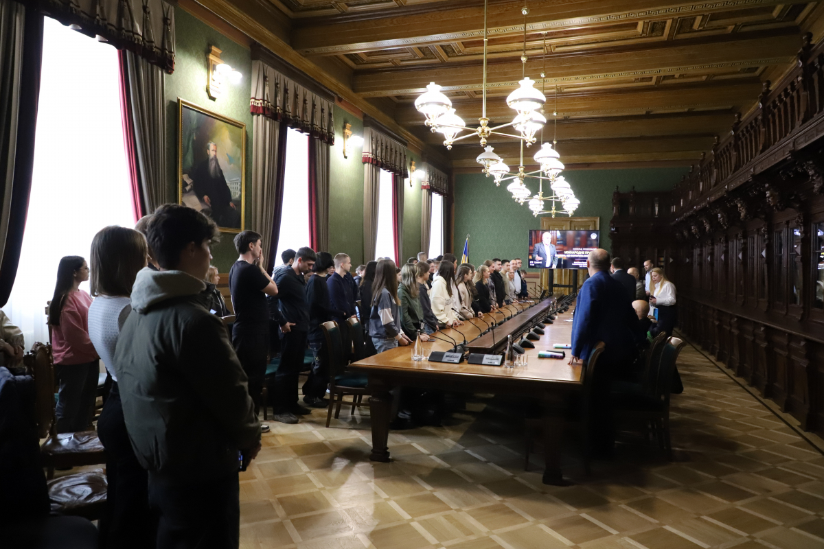 Фото із заходу у Львівській політехніці