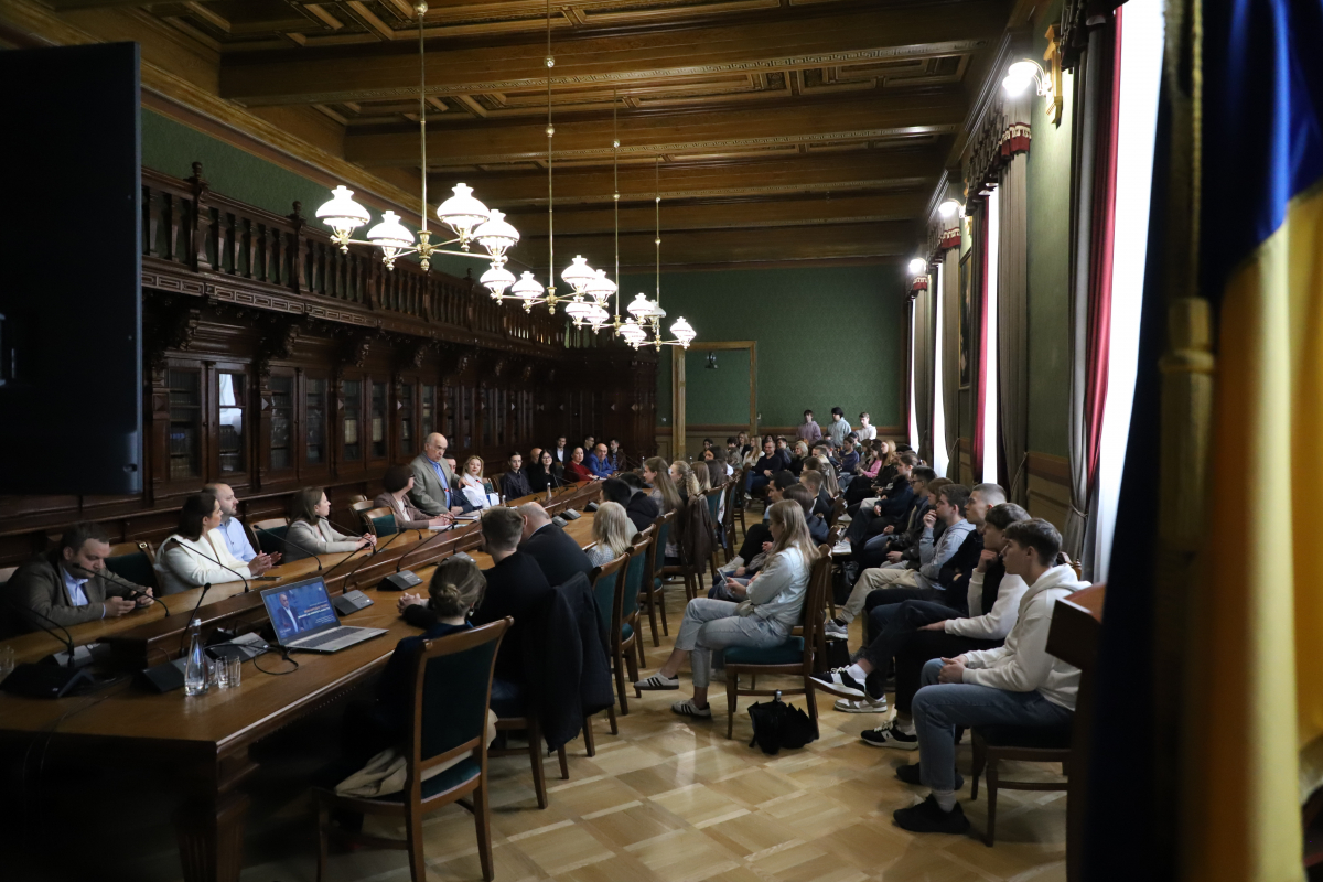 Фото із заходу у Львівській політехніці