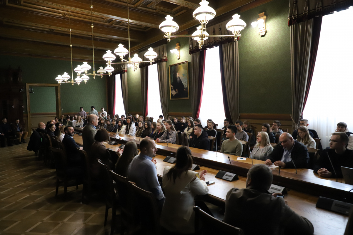 Фото із заходу у Львівській політехніці