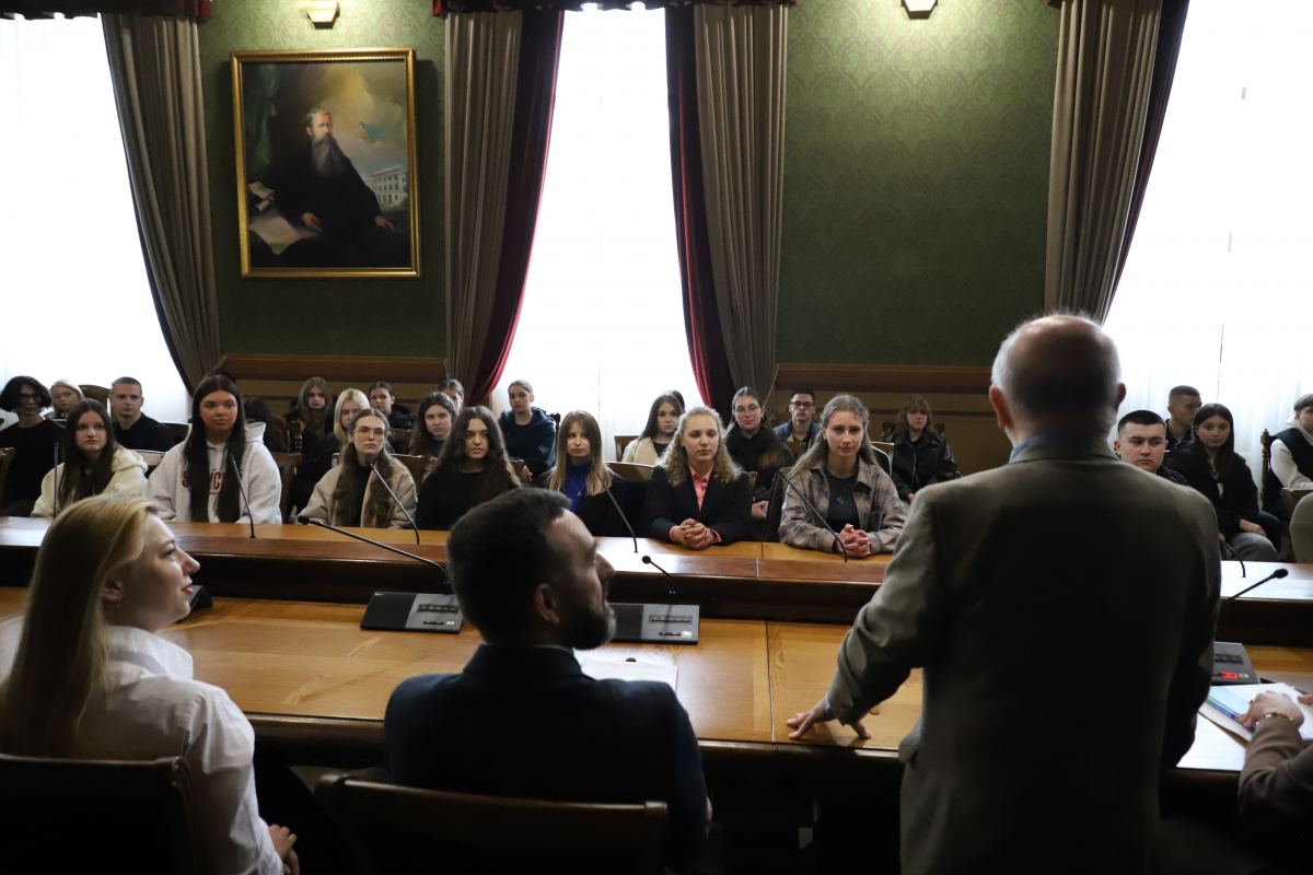 Фото із заходу у Львівській політехніці