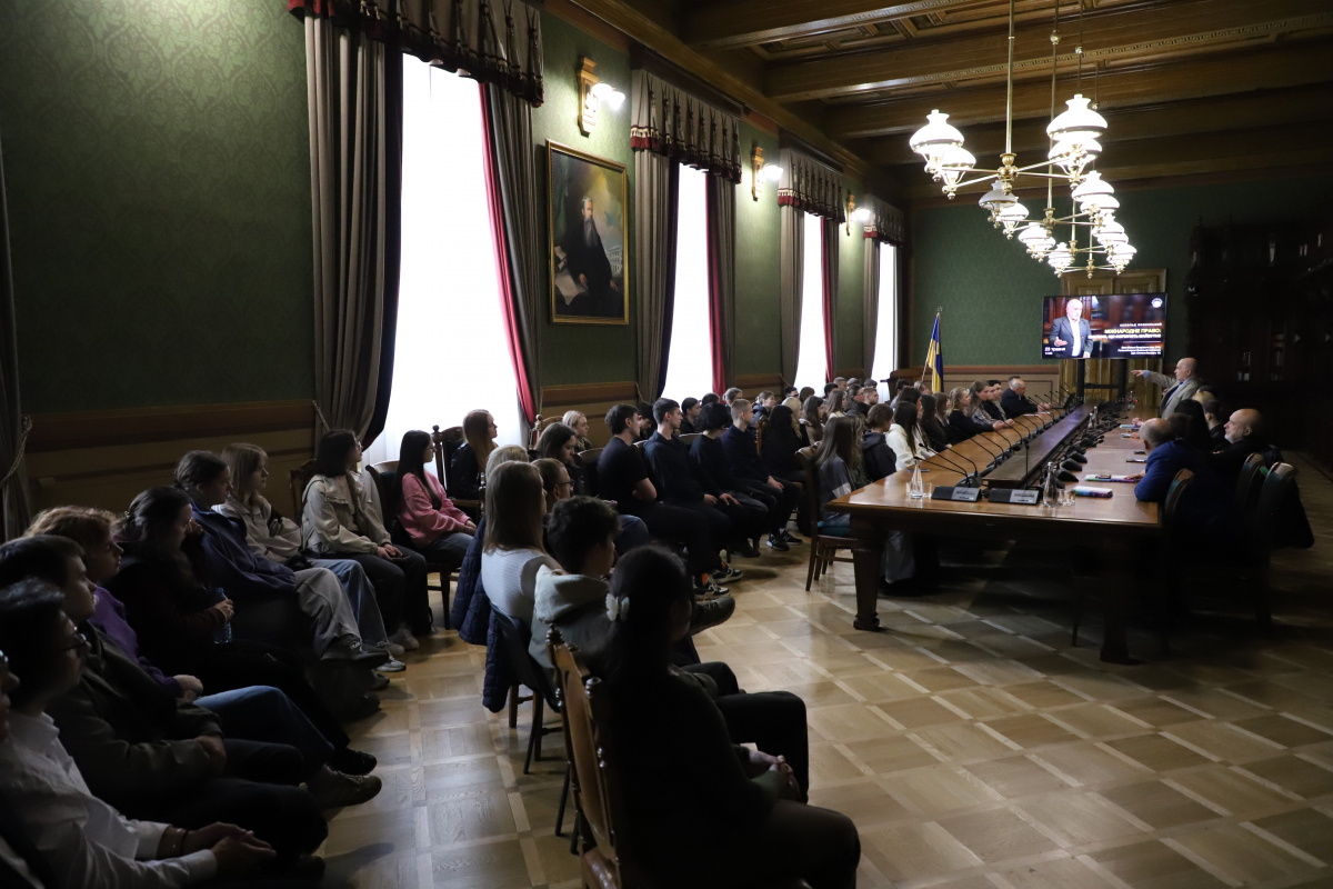 Фото із заходу у Львівській політехніці