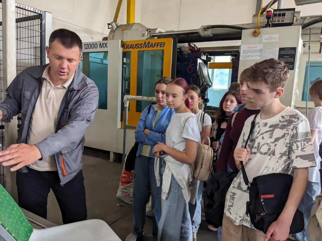 Фото з відвідин підприємства