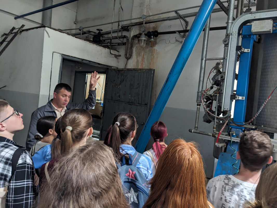 Фото з відвідин підприємства