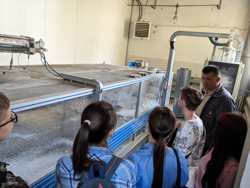 Фото з відвідин підприємства