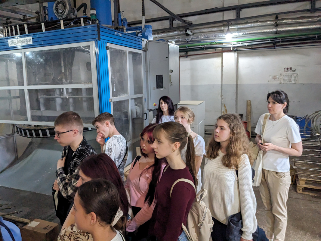 Фото з відвідин підприємства