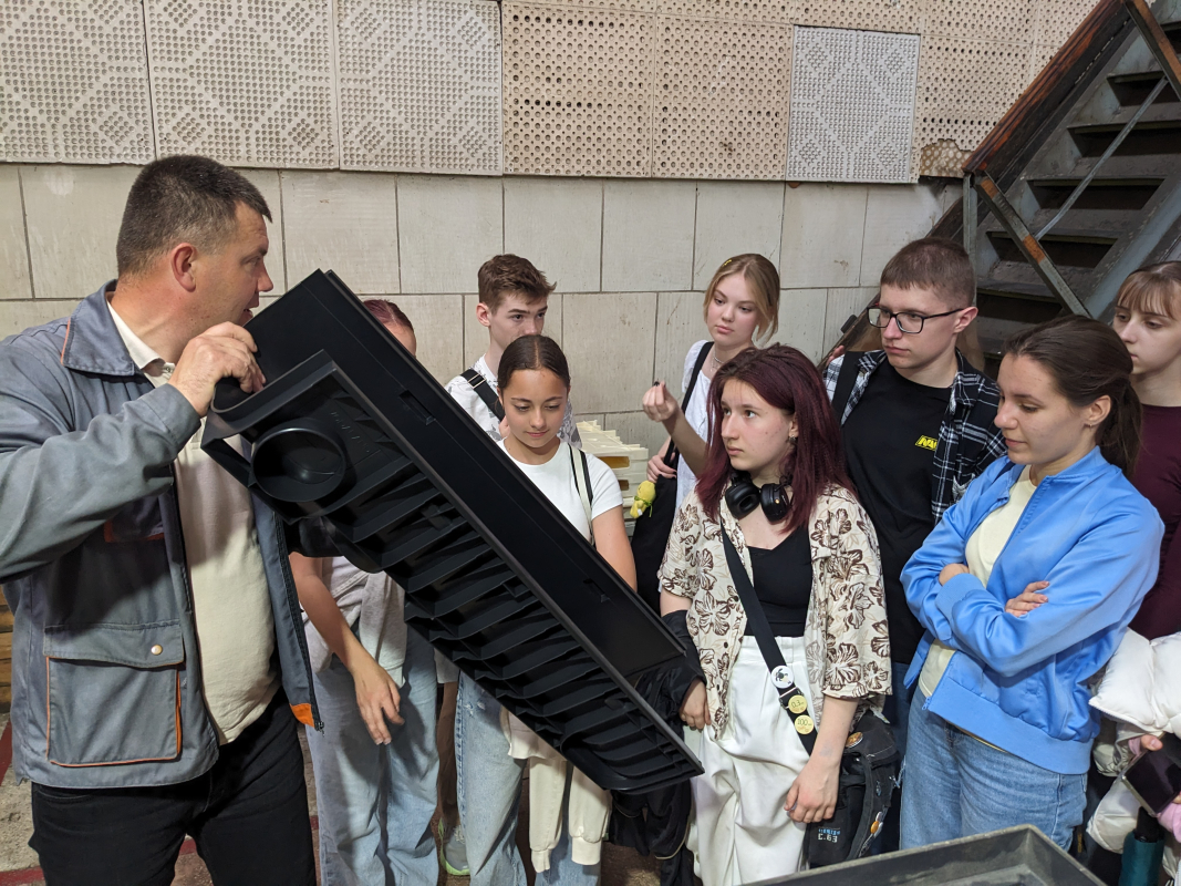 Фото з відвідин підприємства