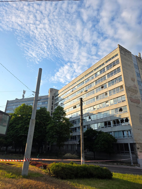 Пошкоджені приміщення Львівської політехніки