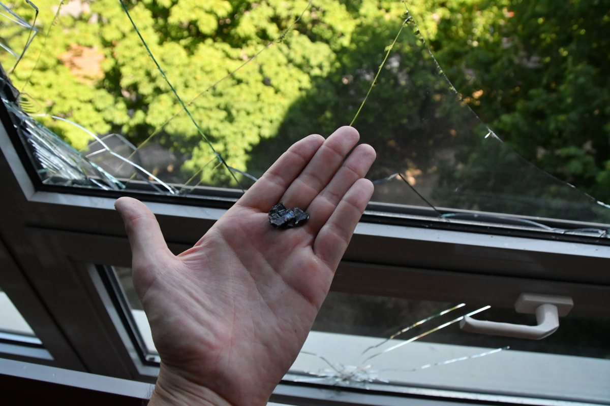 Пошкоджені приміщення Львівської політехніки