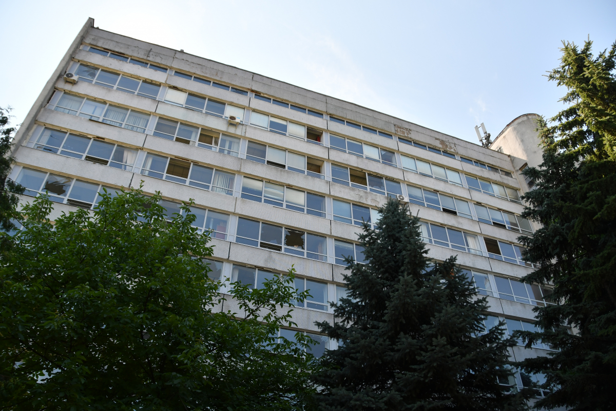 Пошкоджені приміщення Львівської політехніки