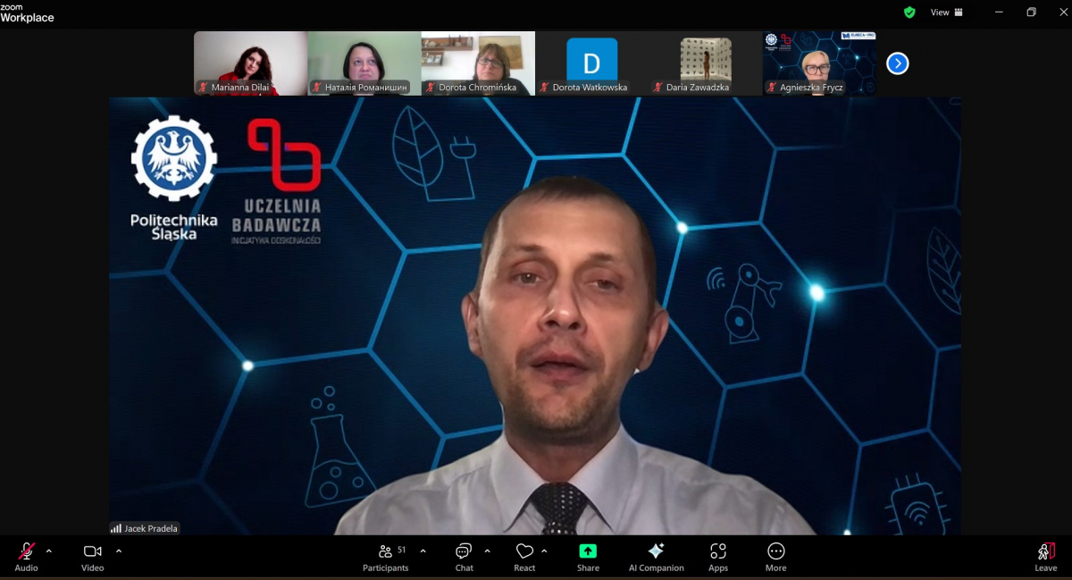 Скріншот з онлайн-заходу проєкту