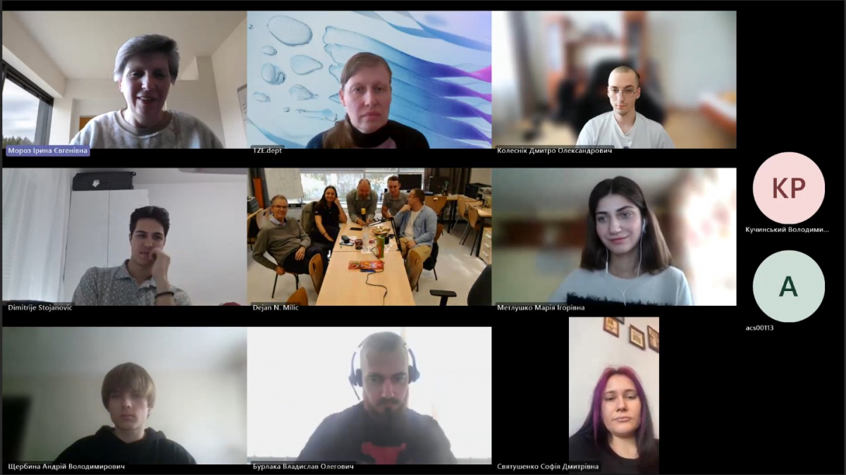 Скріншот з онлайн-зустрічі