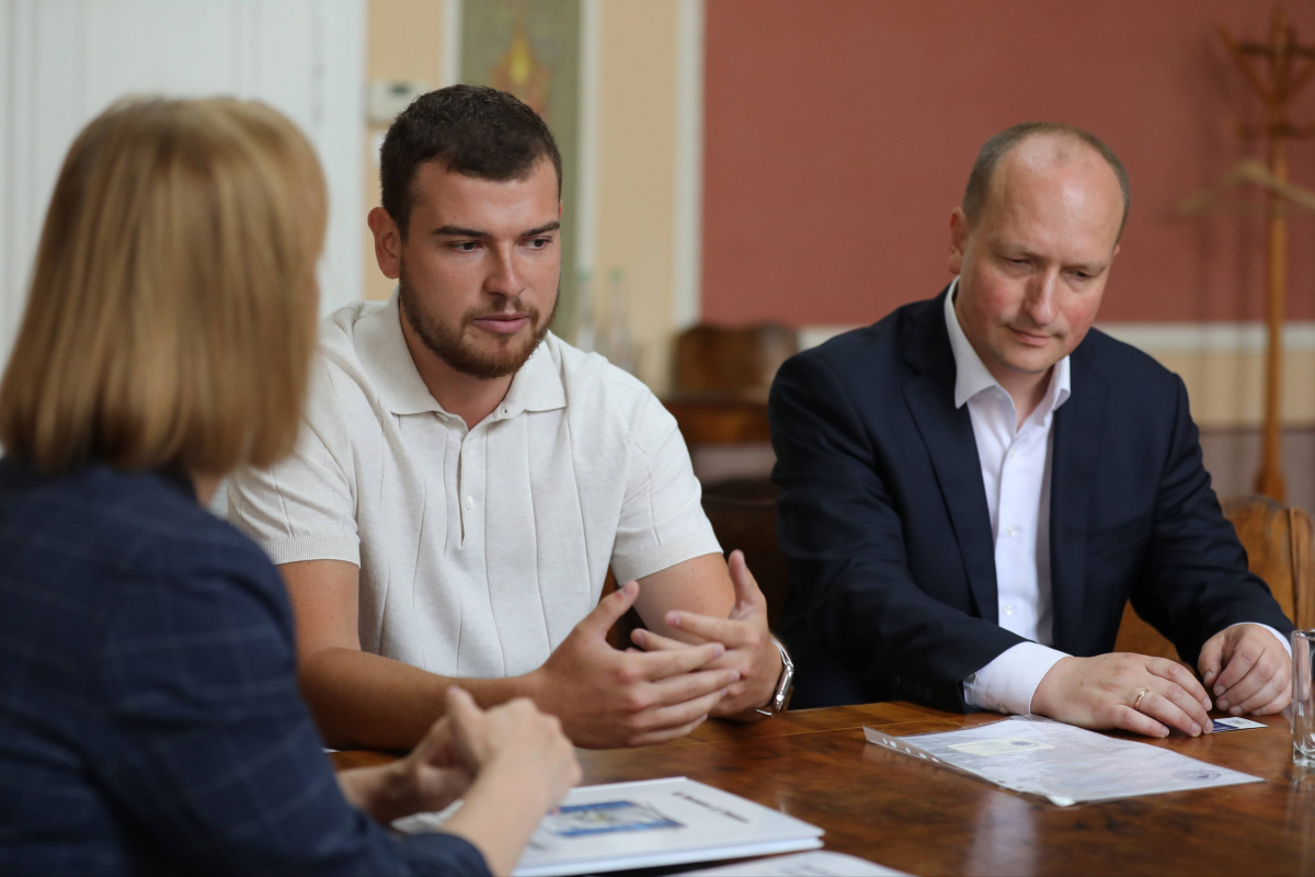 Фото із зустрічі у Львівській політехніці