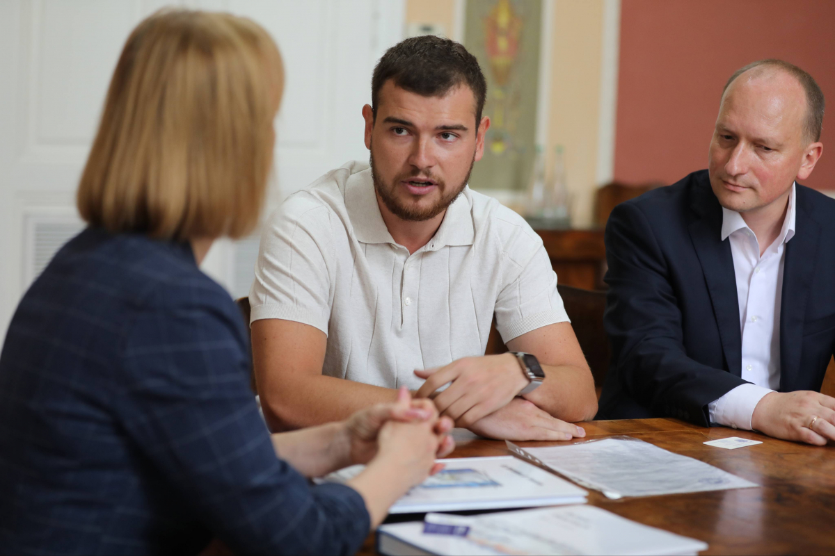 Фото із зустрічі у Львівській політехніці