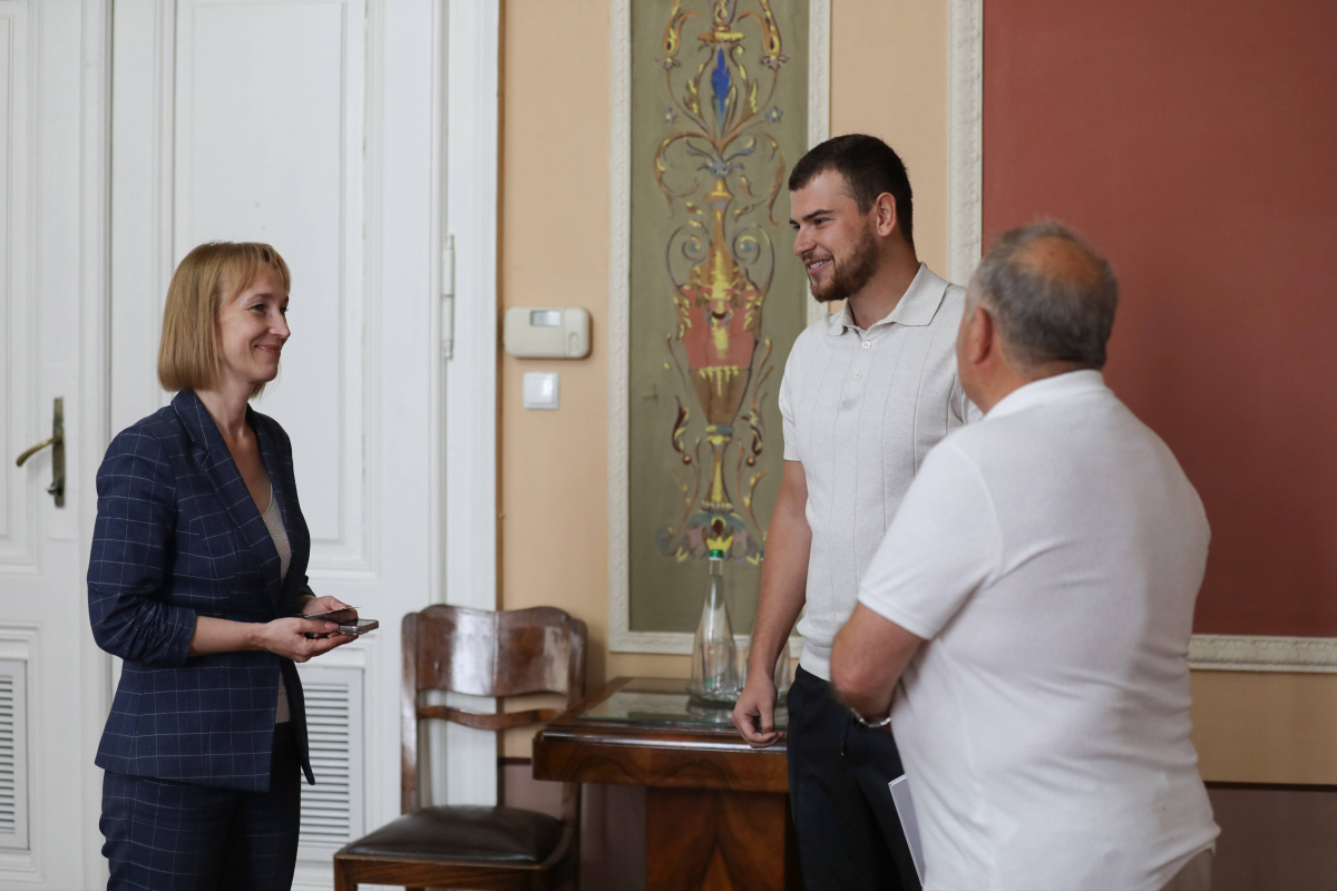 Фото із зустрічі у Львівській політехніці