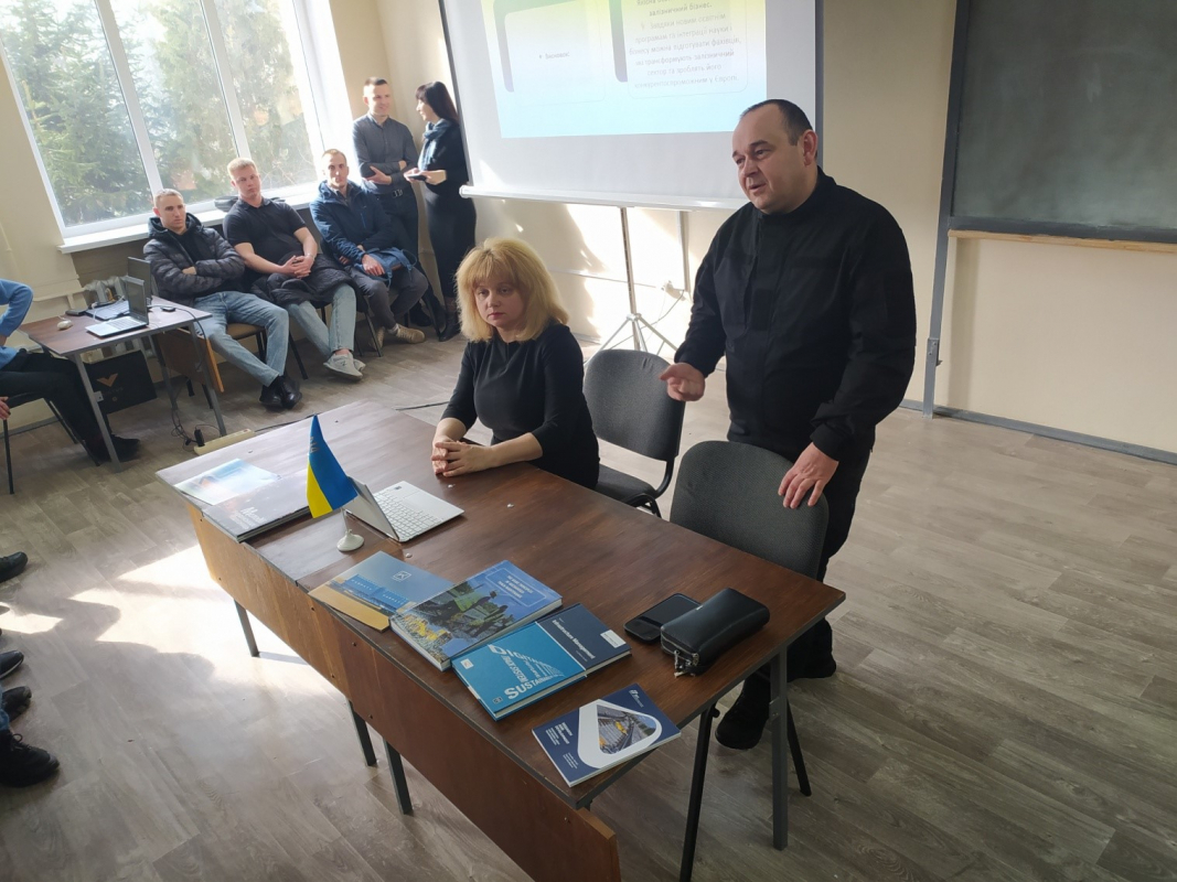 Андрій Кирда зустріч з студентами