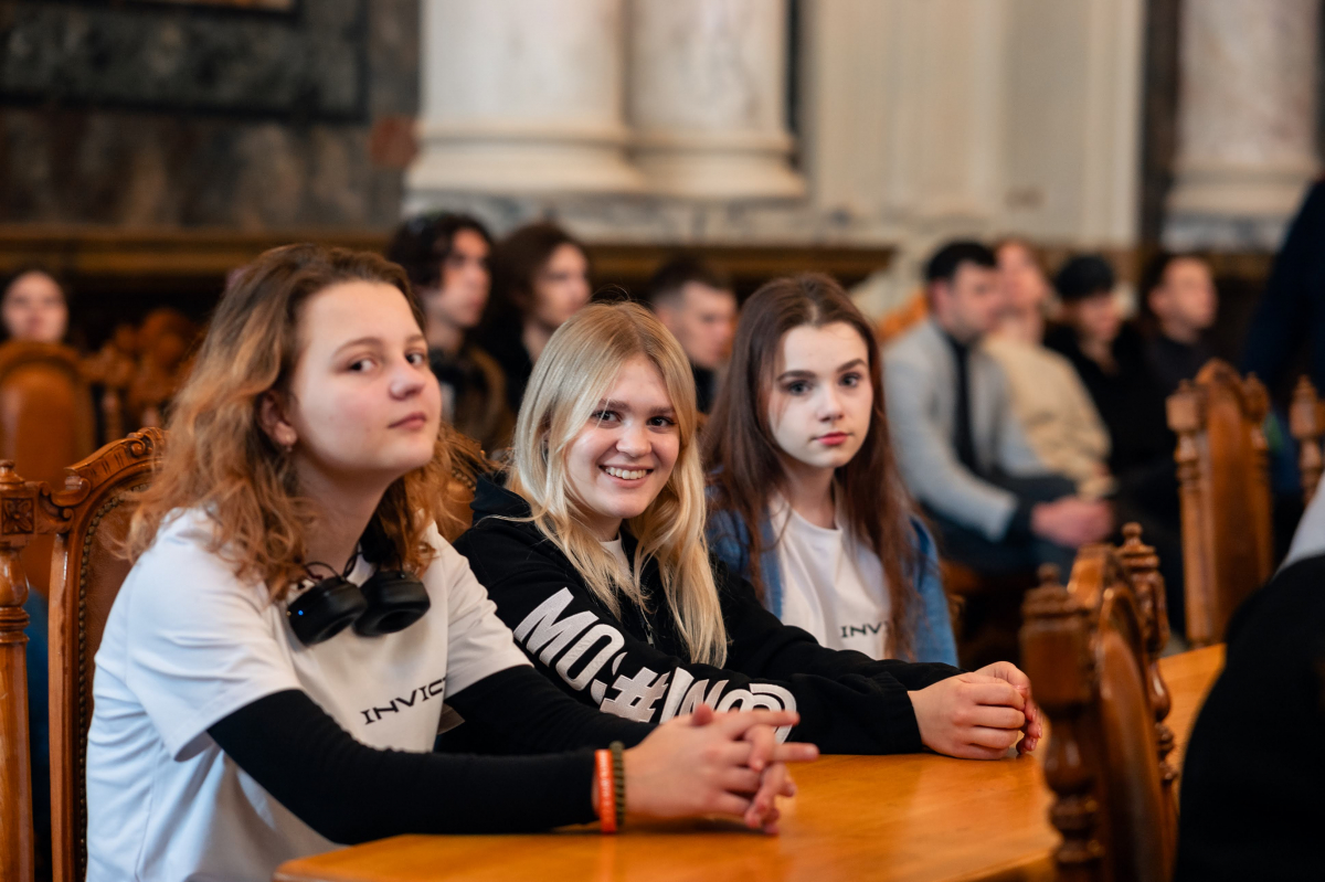 Фото із заходу у Львівській політехніці