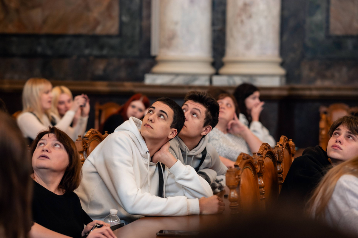 Фото із заходу у Львівській політехніці