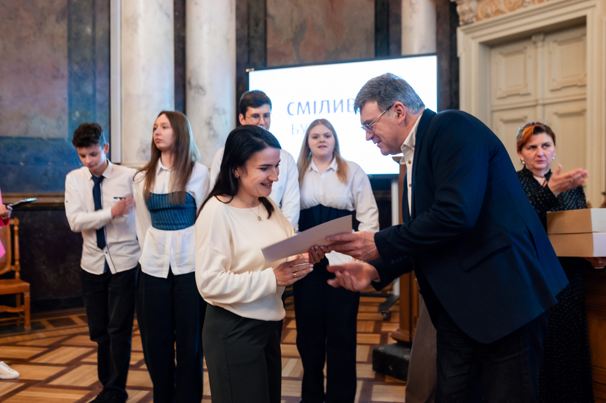 Фото із заходу у Львівській політехніці