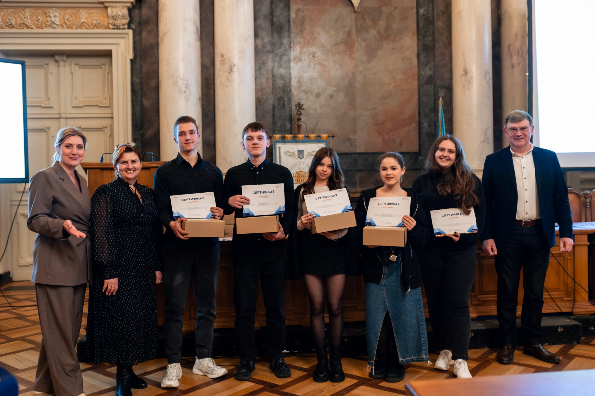 Фото із заходу у Львівській політехніці