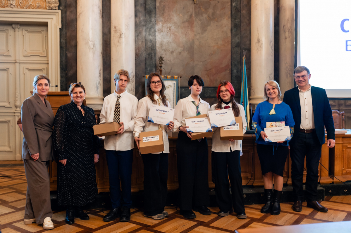 Фото із заходу у Львівській політехніці