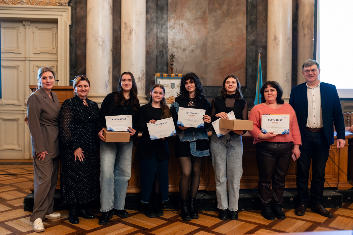 Фото із заходу у Львівській політехніці
