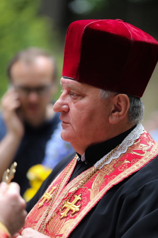 Фото із вшанування пам’яті розстріляних львівських професорів