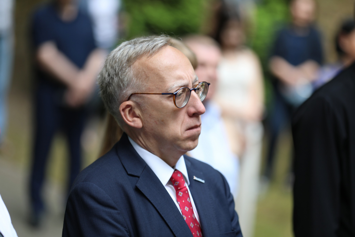 Фото із вшанування пам’яті розстріляних львівських професорів