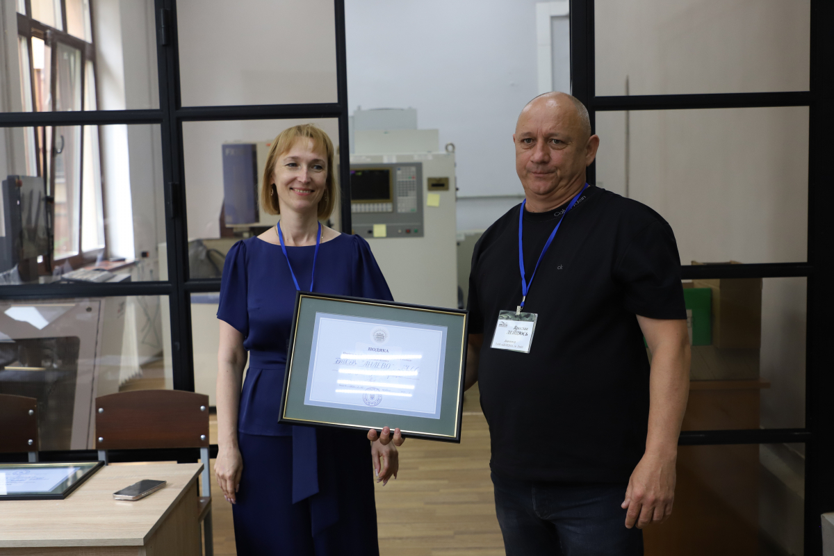 Фото з відкриття лабораторії