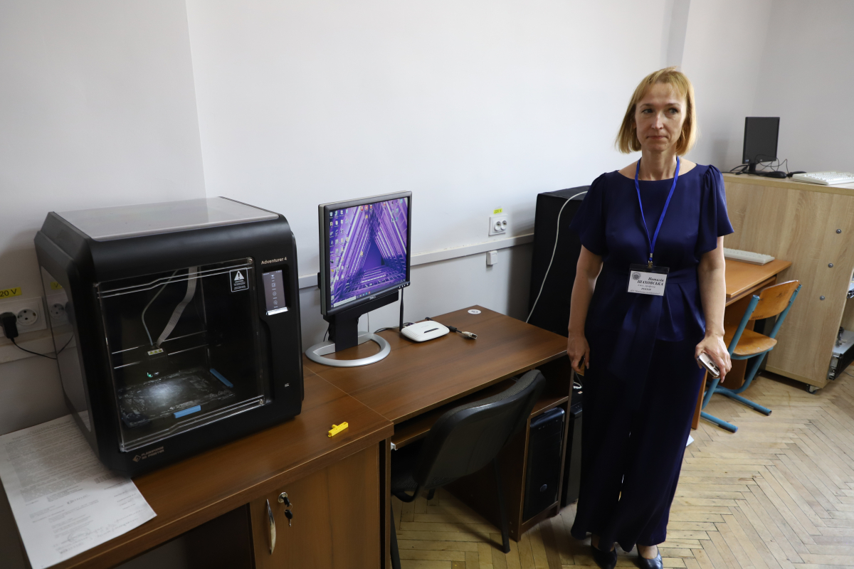 Фото з відкриття лабораторії