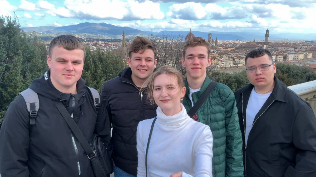 Фото з навчання в Італії