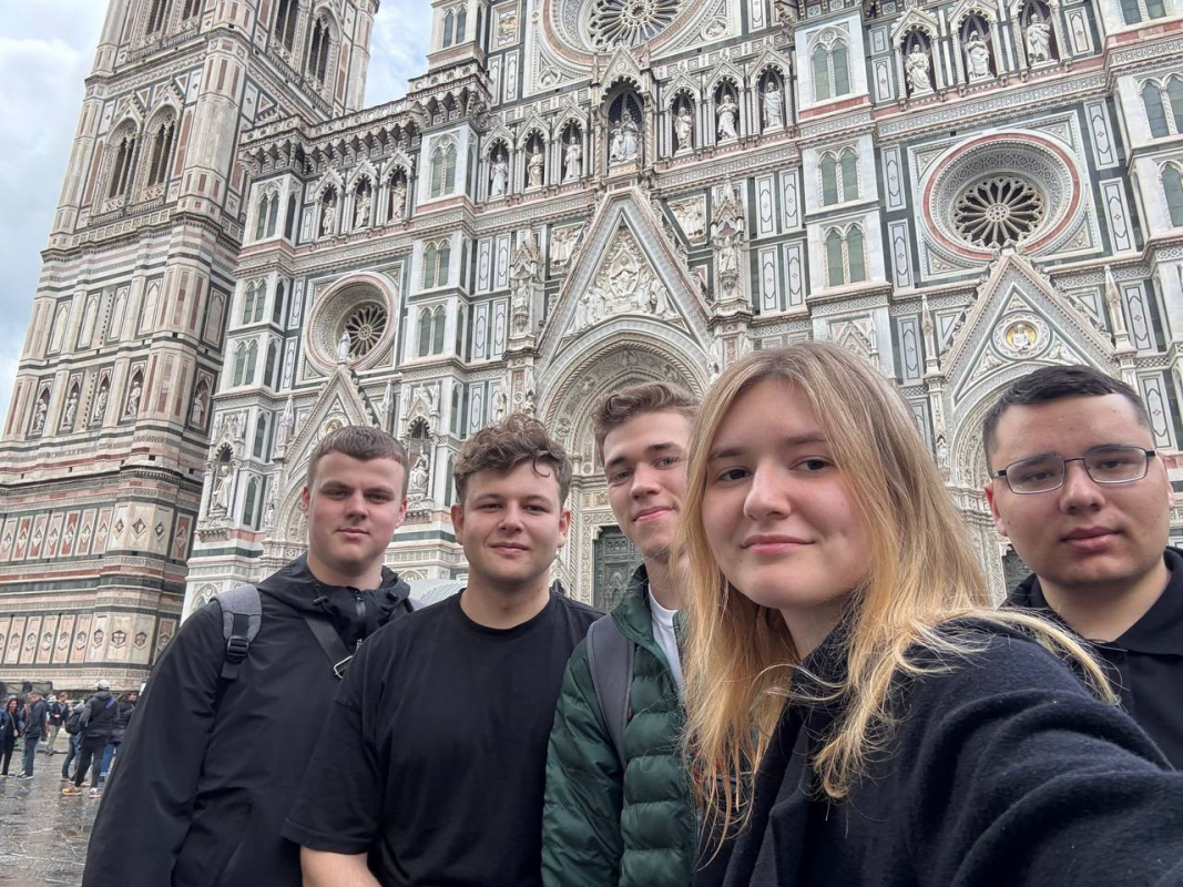 Фото з навчання в Італії