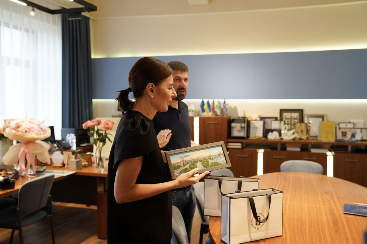 Фото з візиту до ХНУ