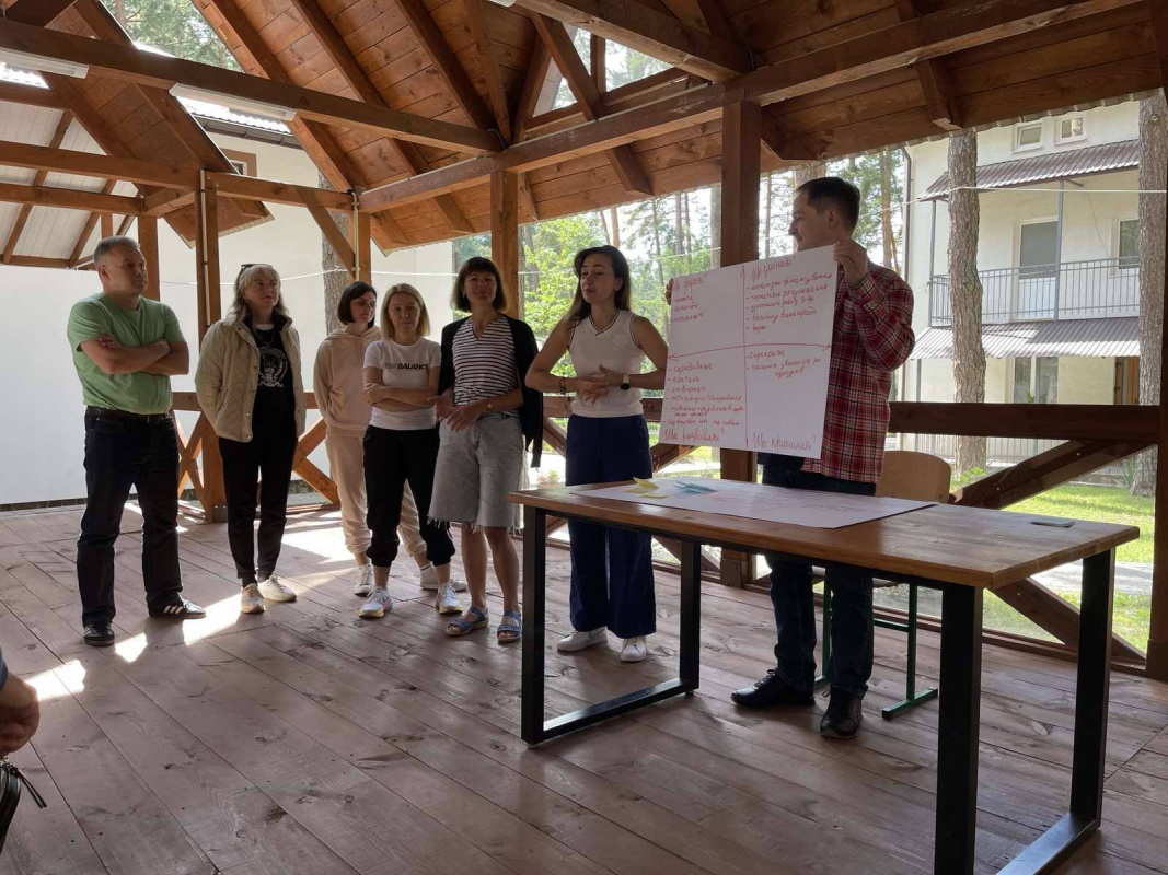 Фото з виїзного засідання кафедри